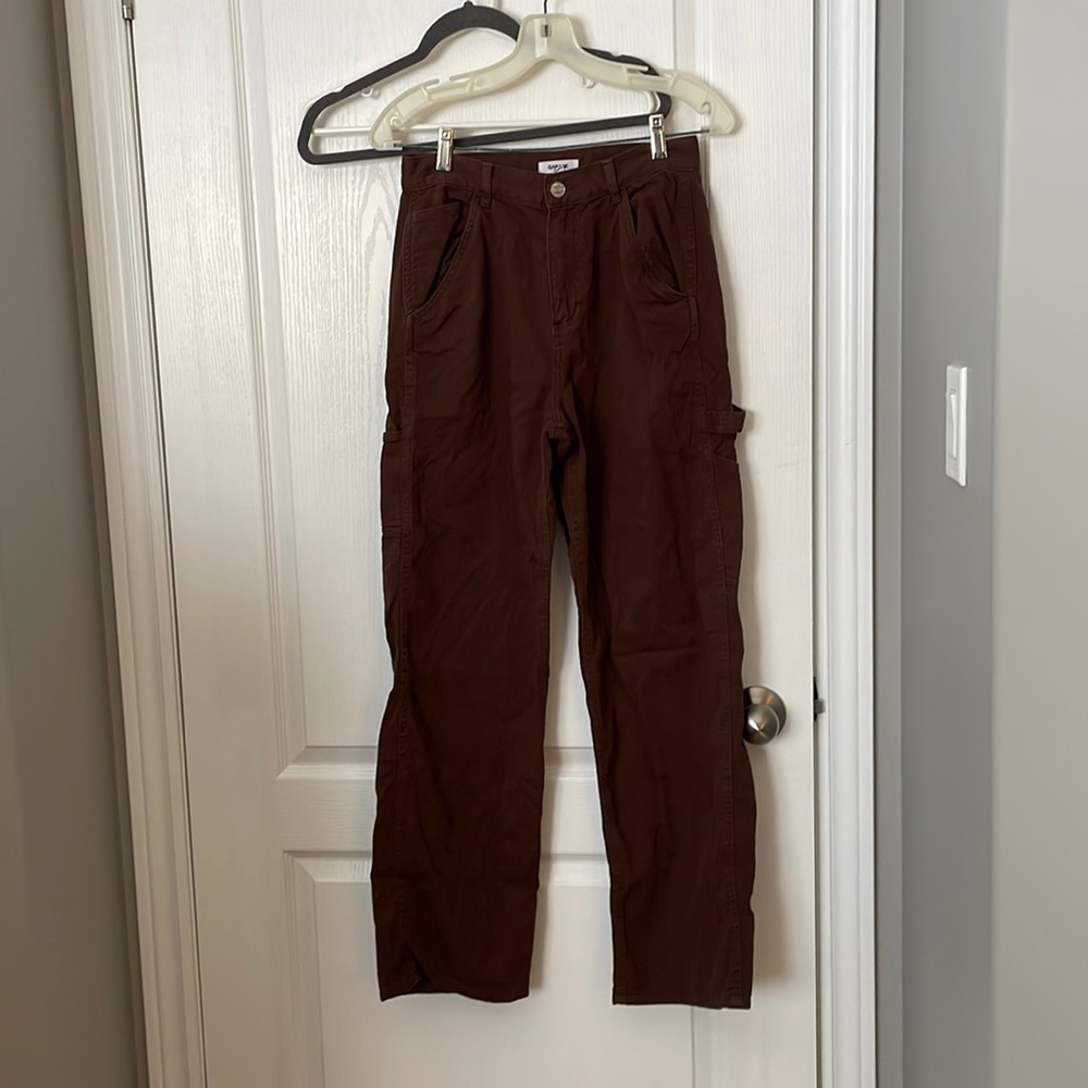 Brown Jean Pants